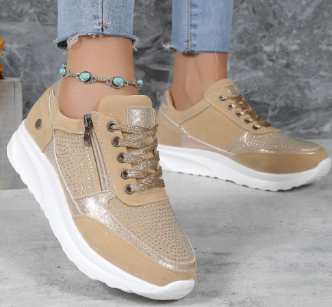 Raelynn | Stilvolle Orthopädische Komfortschuhe | Damen Beige Decorique.de