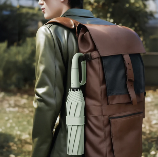 RainSafe | Sturmfester Regenschirm mit Reflektierendem Rand Decorique.de