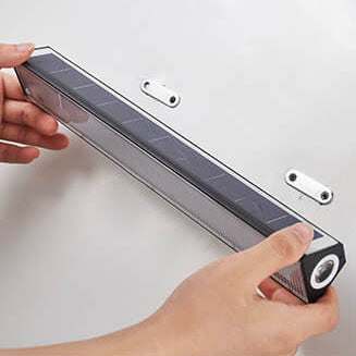 RayMount | Magnetische Outdoorlampe mit Solar & USB Decorique.de