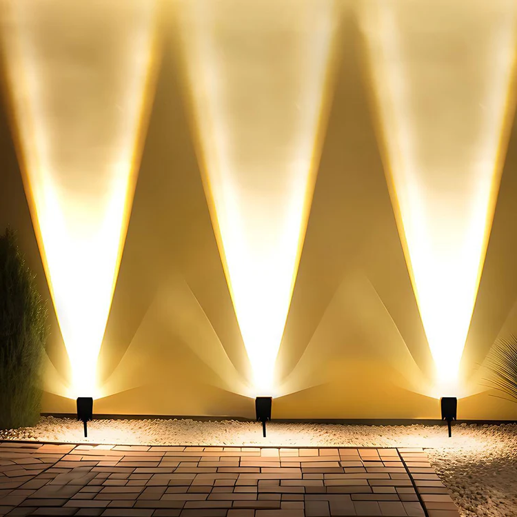 RayTuner | Wasserdichte LED Solar Multi-Zoom Spot Light Landschaftsbeleuchtung RGB Decorique.de