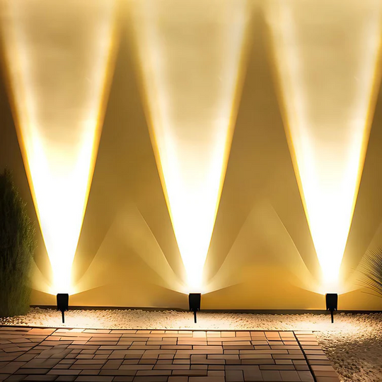 RayTuner | Wasserdichte LED Solar Multi-Zoom Spot Light Landschaftsbeleuchtung RGB Decorique.de