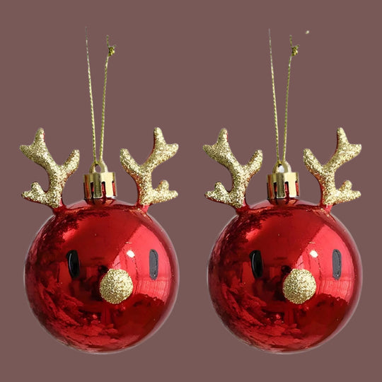 ReindeerCharm | Elegante Weihnachtsbaum-Dekoration Goldene Nase Decorique.de