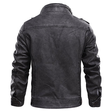 RenzoWear | Herrenjacke Zeitlose Eleganz im Biker-Stil Decorique.de