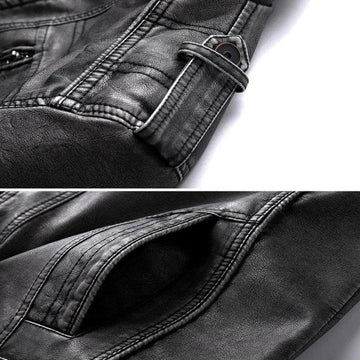 RenzoWear | Herrenjacke Zeitlose Eleganz im Biker-Stil Decorique.de