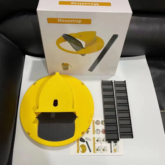 ResetTrap | Wiederverwendbare Falle für saubere Schädlingskontrolle Gelb Decorique.de