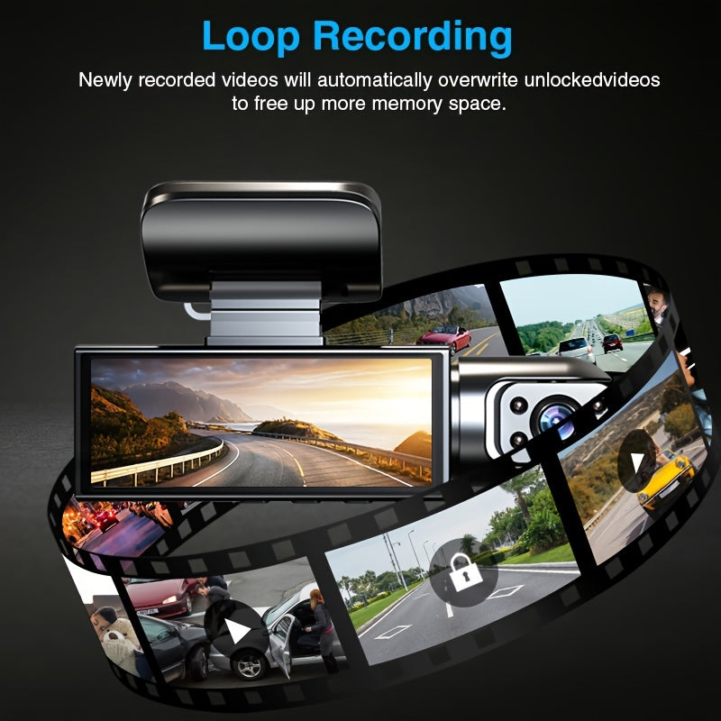 RoadSecure | 1080P Auto-Dashcam – Dual-Linsen-Schutz Decorique.de