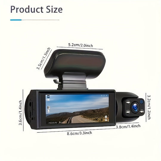 RoadSecure | 1080P Auto-Dashcam – Dual-Linsen-Schutz Decorique.de