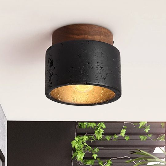 RockLoom | Stein-Deckenlampe – Sanfte Atmosphäre mit Stil Decorique.de