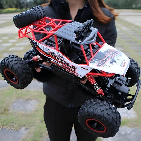 RockStorm | 4x4 Felsenkriecher Monstertruck Rot Decorique.de