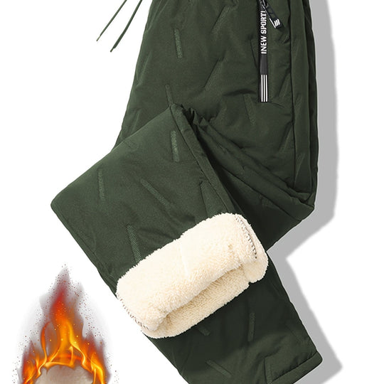 Ruben | Herren Thermohose – Extrem Warm & Winddicht Armeegrün Decorique.de