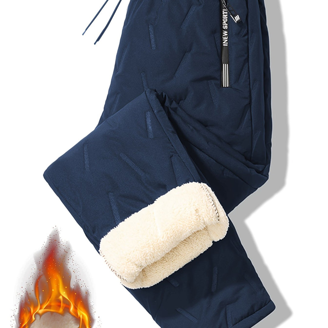 Ruben | Herren Thermohose – Extrem Warm & Winddicht Blau Decorique.de
