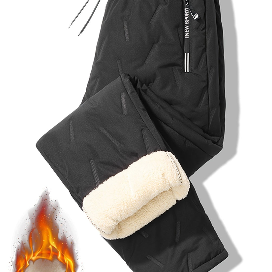 Ruben | Herren Thermohose – Extrem Warm & Winddicht Schwarz Decorique.de