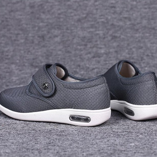 Ruby | Weite Orthopädische Schuhe | Damen Grau Decorique.de