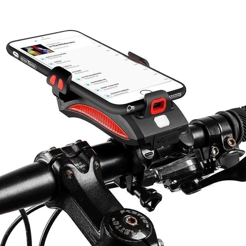 BrightRide | 4-in-1 Fahrradlicht mit Powerbank und 1500 Lumen LED