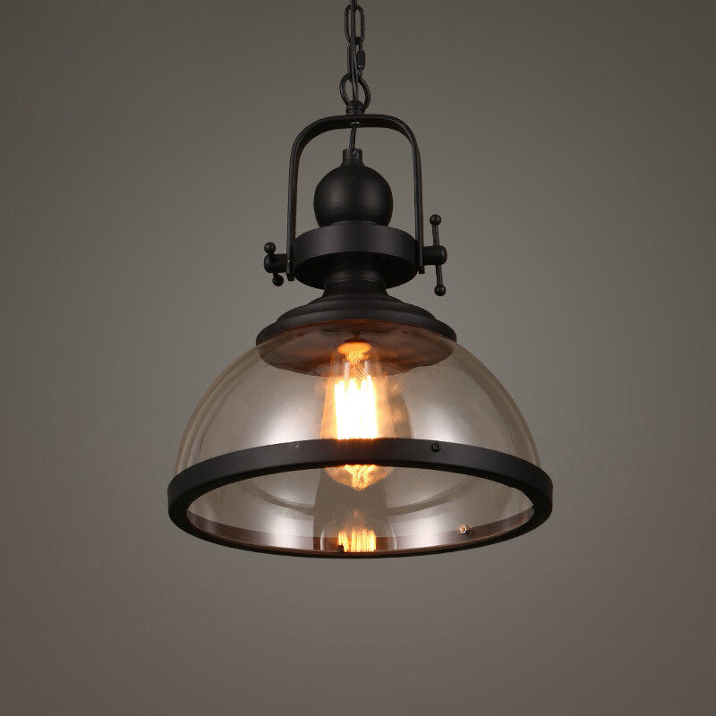 DomeLuxe | Antike Glas Eisen Retro Industrie Kronleuchter Hängende Deckenleuchten