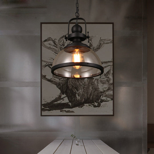 DomeLuxe | Antike Glas Eisen Retro Industrie Kronleuchter Hängende Deckenleuchten