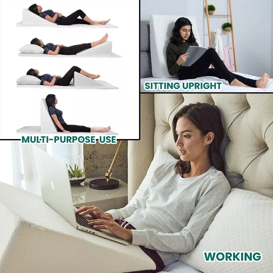 RestAngle | Orthopädisches Keilkissen – Reflux- & Genesungslinderung