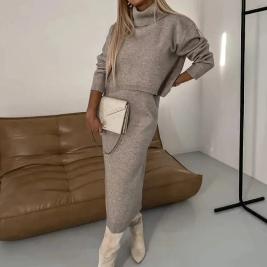 Sabrina | Strick-Set – Ihr perfektes Ensemble für Herbst und Winter Decorique.de