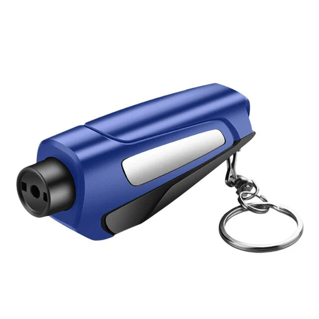 SafeBreak | Kompakter Sicherheitshammer für Rettung und Flucht Blau Decorique.de