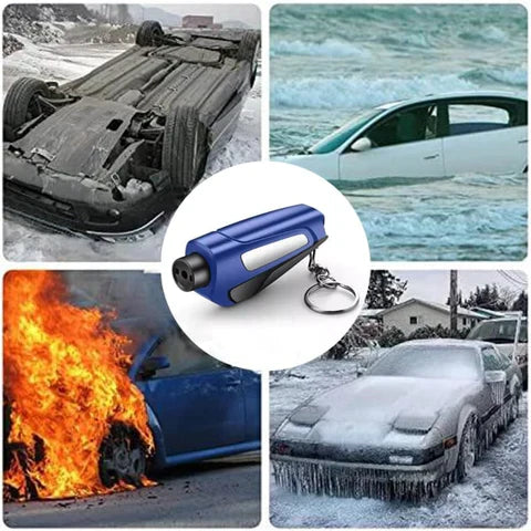 SafeBreak | Kompakter Sicherheitshammer für Rettung und Flucht Decorique.de