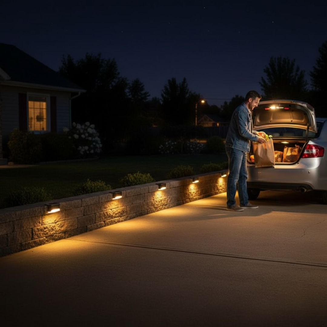 SafeGlow | Solar-Wandleuchten – Schutz & stimmungsvolles Licht Decorique.de