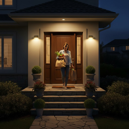 SafeGlow | Solar-Wandleuchten – Schutz & stimmungsvolles Licht Decorique.de