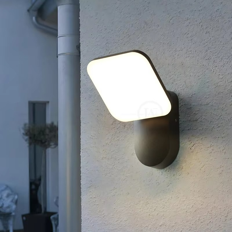 SafeLume | Wandleuchte – Energieeffiziente LED mit Bewegungssteuerung Kein Sensor Schwarz Platz Decorique.de