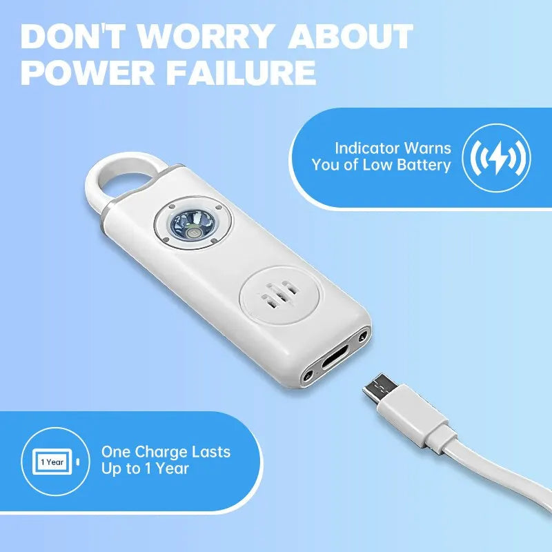 SafePing | Persönlicher Alarm Schlüsselanhänger Decorique.de