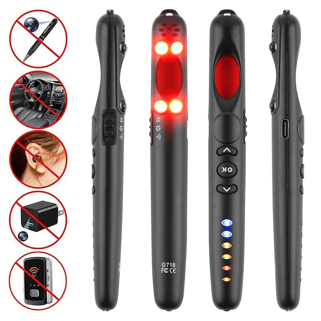 SafeScan | Verborgene Kamera Wanze Detektor und GPS-Tracker für Hotels und Autos Decorique.de