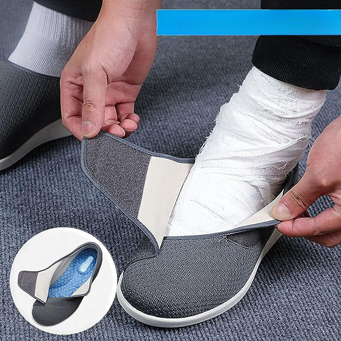 SanaFlex | Diabetikerschuhe für Damen Atmungsaktive Wanderschuhe bei geschwollenen Füßen Decorique.de