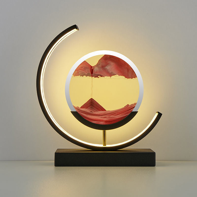 Sandlampe | Premium LED-Dekolampe Rot Decorique.de