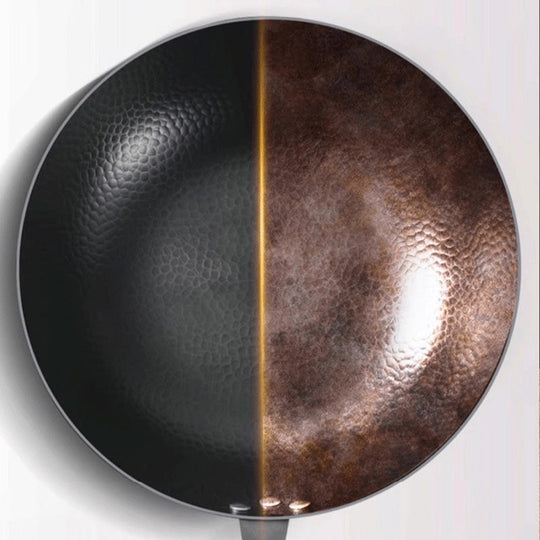 SandsHeat | Rostfreie Eisenpfanne mit natürlicher Antihaft-Oberfläche Decorique.de