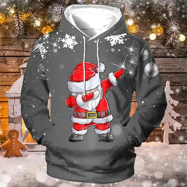 SantaLuxe | Elegante Weihnachtsmode für Herren Grau Decorique.de