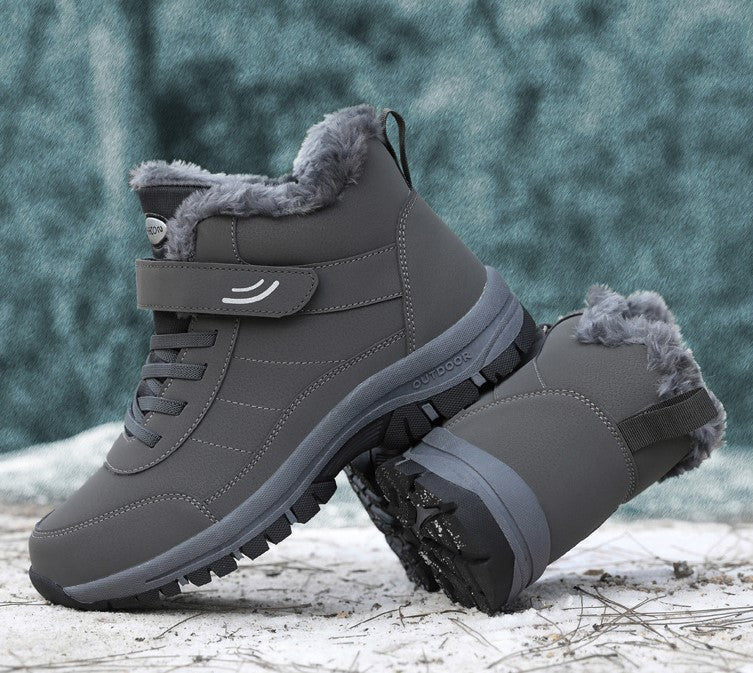 Sara | Wasserdichte Schneestiefel für Damen Grau Decorique.de