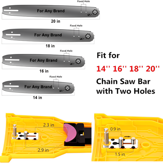 SawEdge | Kettensägenzahn-Schärfer – Effizient und einfach zu bedienen Decorique.de