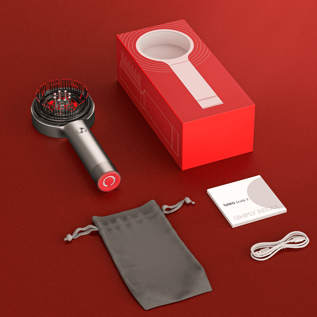 ScalpEase | Entspannende Kopfhaut-Massagebürste Decorique.de
