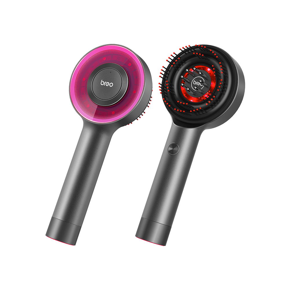 ScalpEase | Entspannende Kopfhaut-Massagebürste Grau Decorique.de