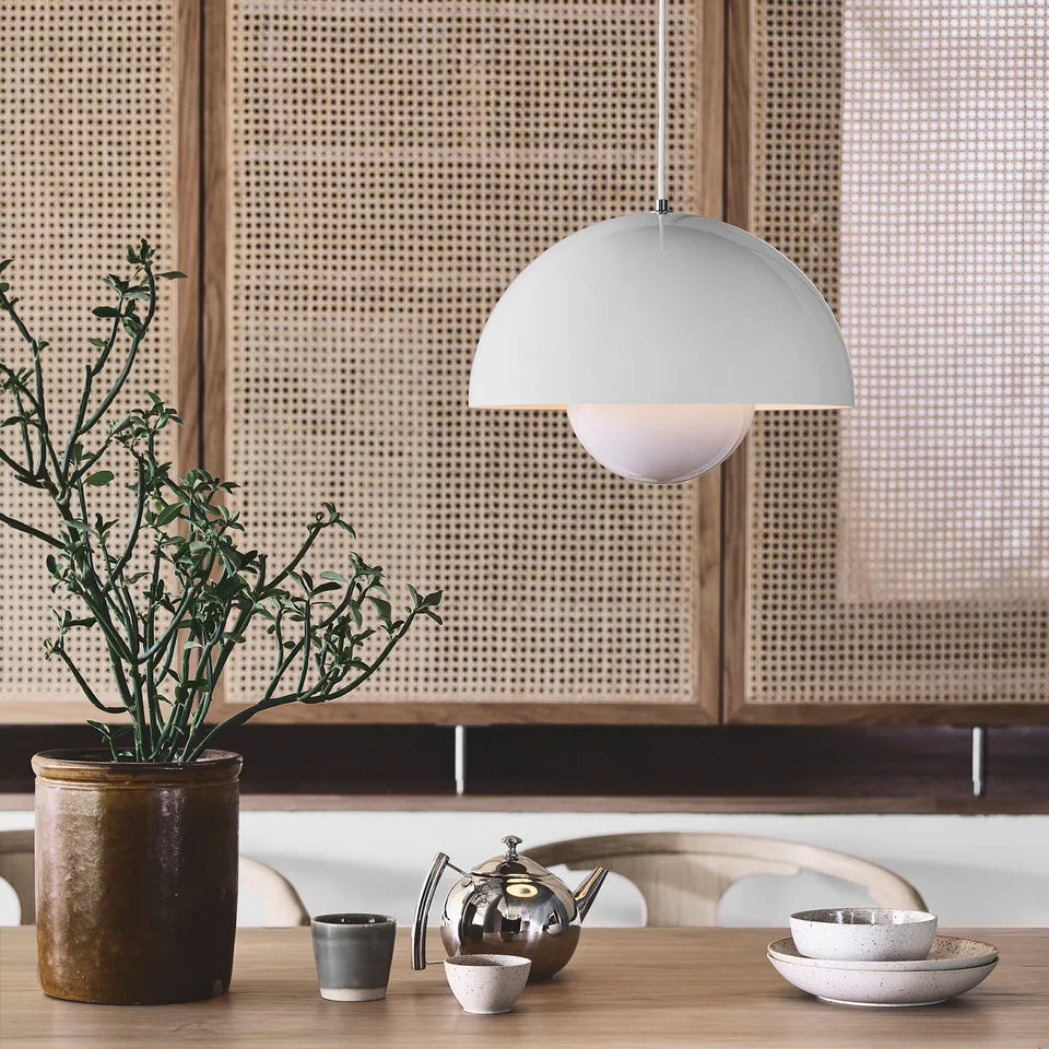 ScandiLight | Elegante Skandinavische Deckenlampe Weiß Decorique.de