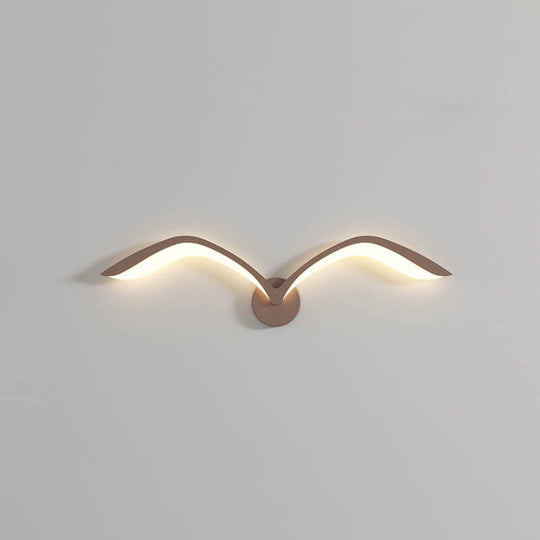 Seaglow | Nordic LED-Wandleuchte in Möwenform Decorique.de