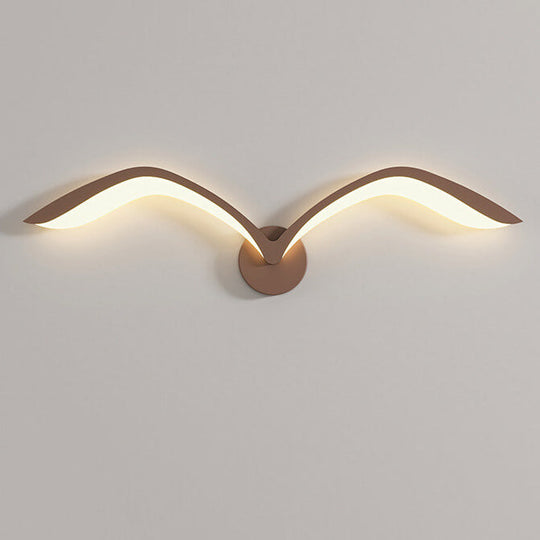 Seaglow | Nordic LED-Wandleuchte in Möwenform Decorique.de