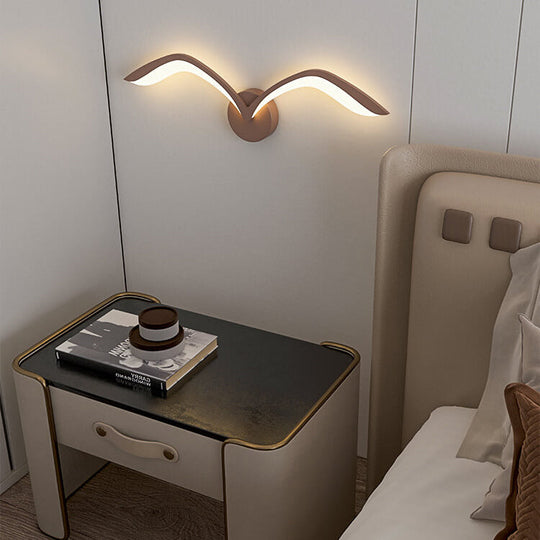 Seaglow | Nordic LED-Wandleuchte in Möwenform Decorique.de