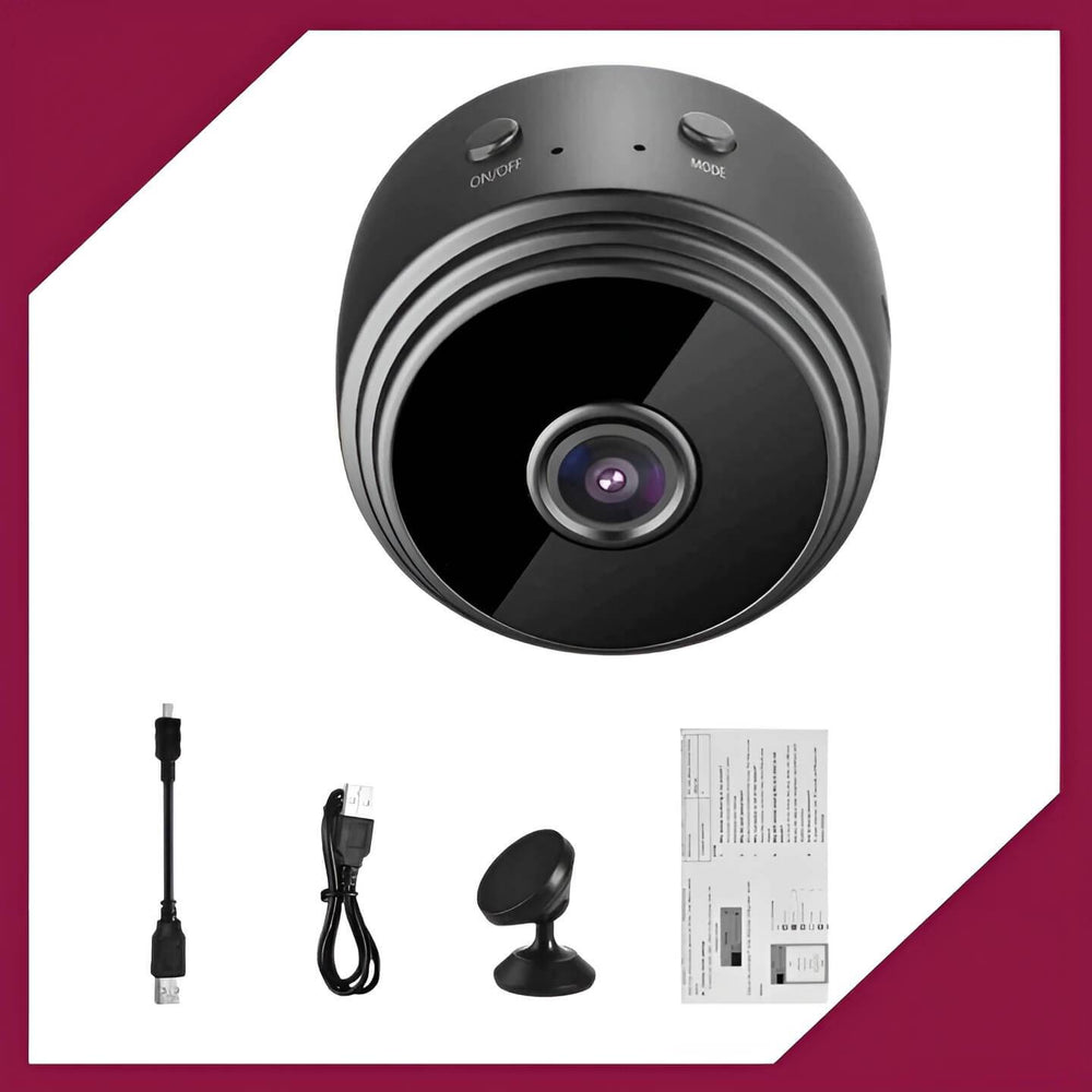 SecureCam | Kompakte Drahtlose HD-Überwachungskamera Decorique.de