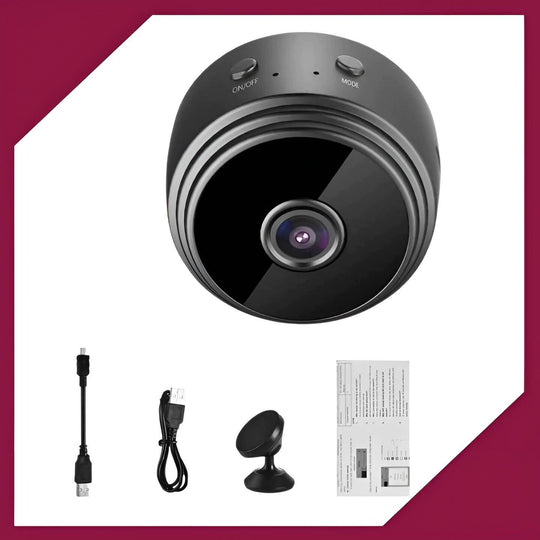 SecureCam | Kompakte Drahtlose HD-Überwachungskamera Decorique.de