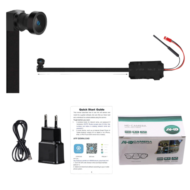 SecureVision | 4K Kamera - Kompakte Außenüberwachung Weitwinkelkamera Decorique.de