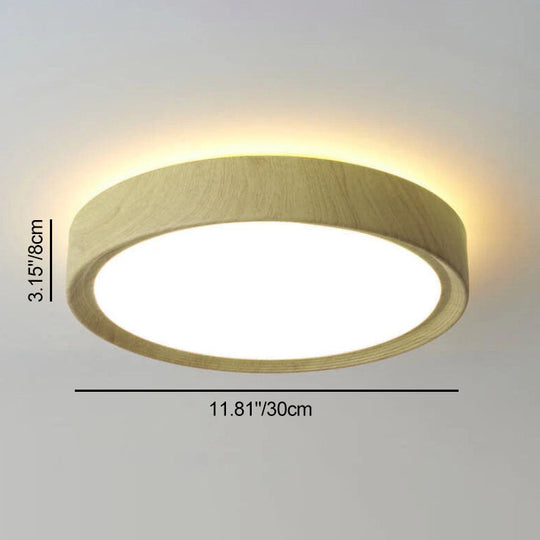 SereniWood | Dimmbares Holzdesign-Licht mit 3600lm Power Decorique.de