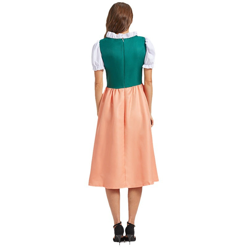 Blütenwald | Damen-Midi-Dirndl – Natur & Tradition