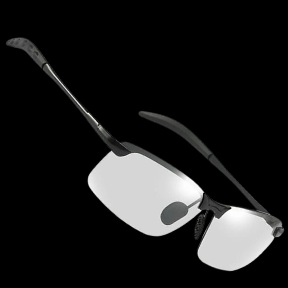 ShadeShift | Photochrome UV-Sonnenbrille für Männer Schwarz Decorique.de