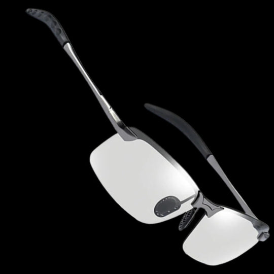 ShadeShift | Photochrome UV-Sonnenbrille für Männer Silber Decorique.de