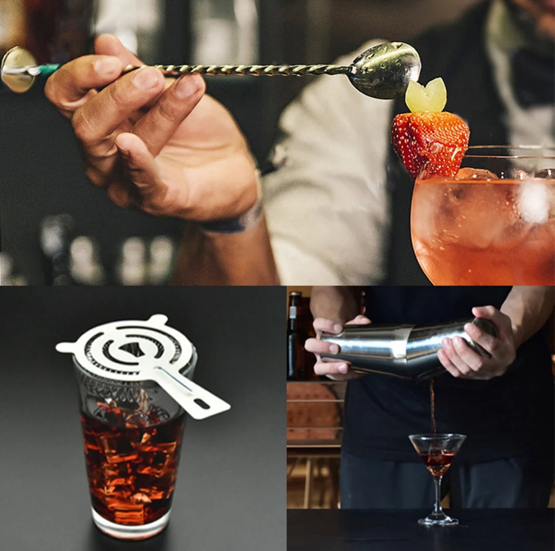 ShakerPro | 23-Teiliges Professionelles Bartender-Set Decorique.de