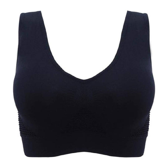 ShapeBoost | 3-teiliges BH-Set mit Push-Up Design und Atmungsaktivität Schwarz (3 Paare) 3XL Decorique.de